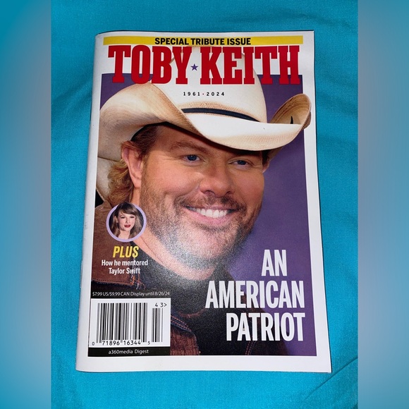 Toby Keith Tribute Issue mini magazine August 2024 - Picture 1 of 7